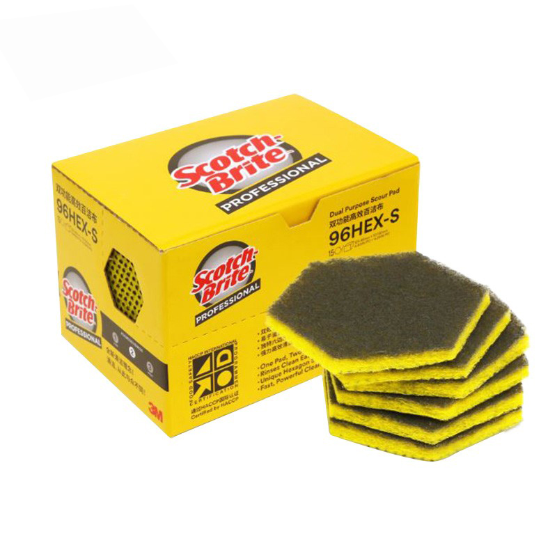 3M思高96HEX-S雙功能百潔布圖片4 3M思高96HEX-S雙功能百潔布圖片4