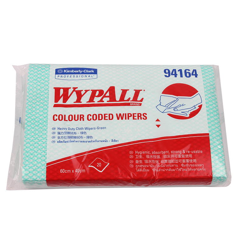 金佰利94164WYPALL強韌型彩色清潔擦拭布圖片3