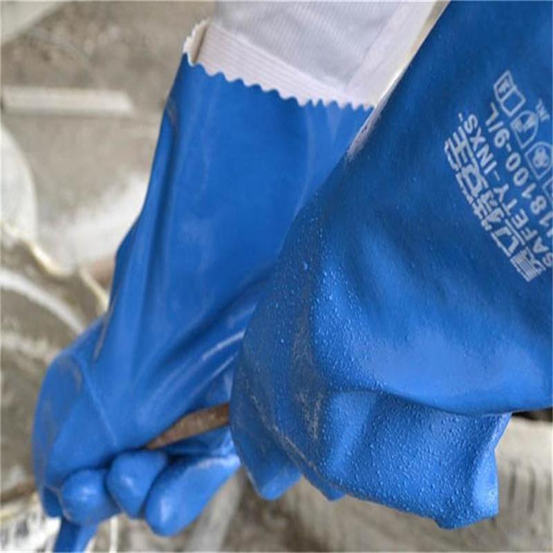 賽立特N18100-11磨砂丁腈防化手套圖片4 賽立特N18100-11磨砂丁腈防化手套圖片4