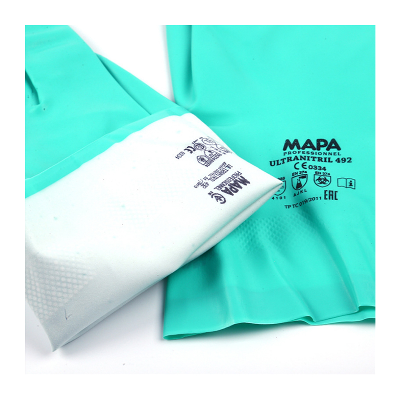 MAPA Ultranitril492-6丁腈浸膠防化手套圖片4