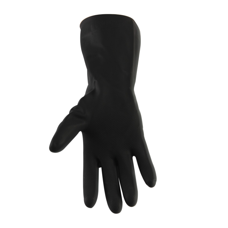 MAPA Techni-Mix415-6天然乳膠植絨手套圖片4