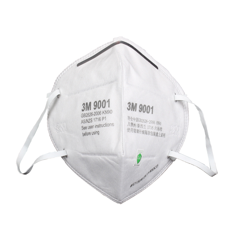 3M9001口罩耳帶式KN90防塵口罩(環保裝)圖片1