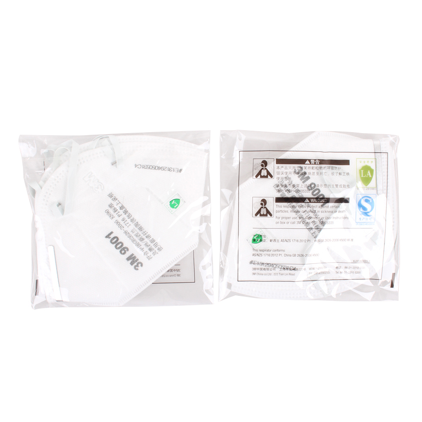 3M9001口罩耳帶式KN90防塵口罩(環保裝)圖片3