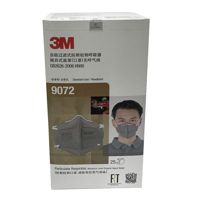 3M9072KN90有機蒸氣防毒口罩圖片4