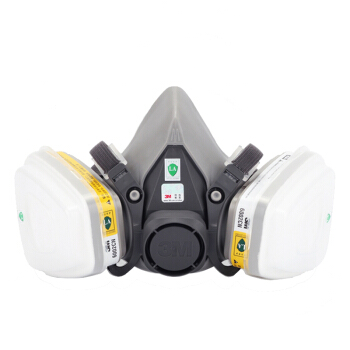 3M6200+6002防硫化氫及酸性氣體防毒面具圖片4