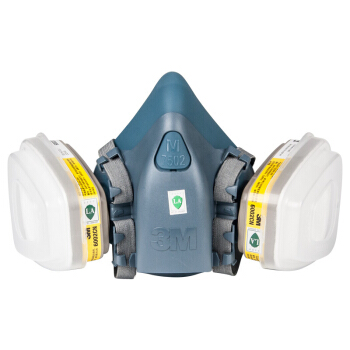 3M7502+6002防硫化氫及酸性氣體防毒面具圖片2