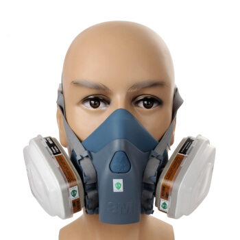 3M7502防毒面具圖片1