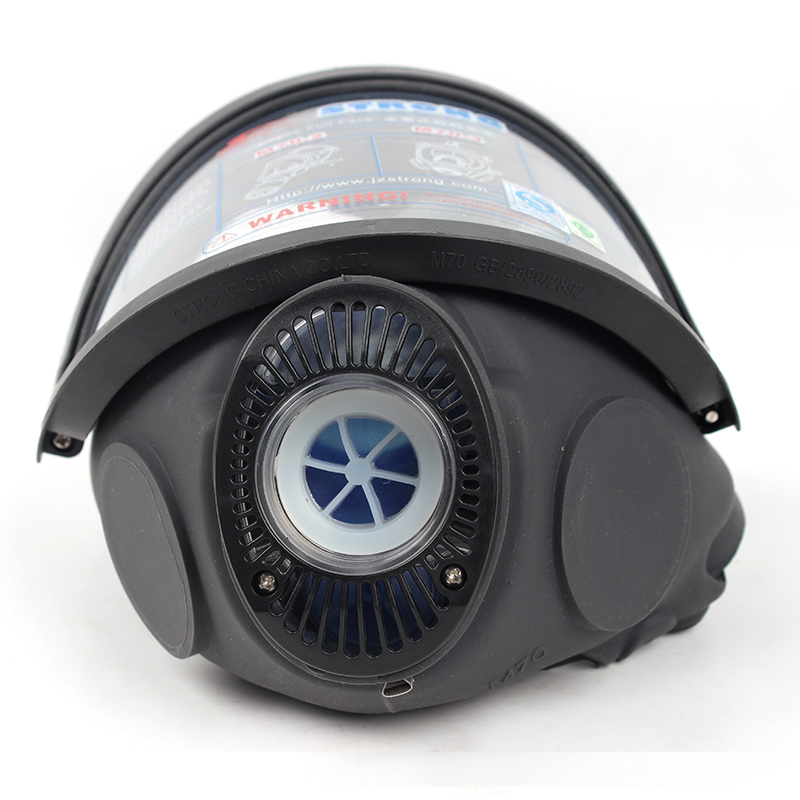 思創ST-M70-2硅膠大眼眶防毒面具（濾毒罐）圖片1