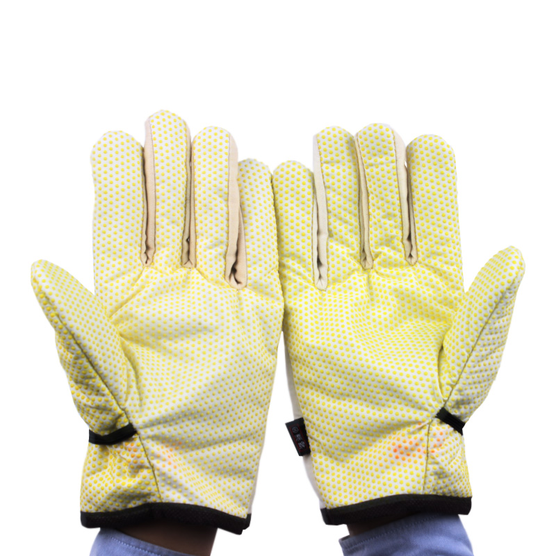 漂牌MF-01加厚棉帆布點塑手套圖片4