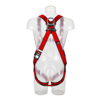 3M1161730保泰特P200五點(diǎn)全身式安全帶M/L紅色圖片3
