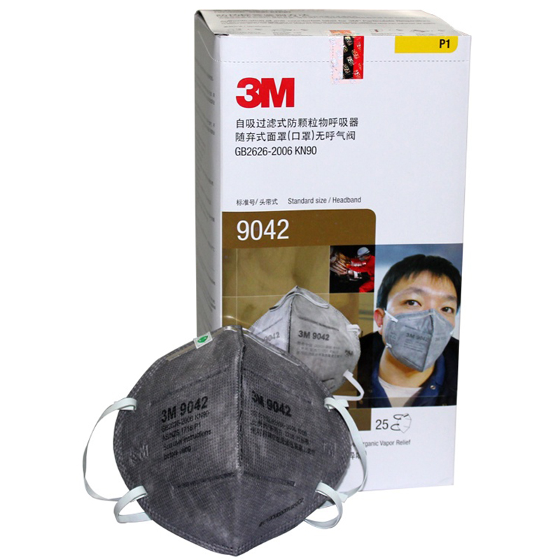 3M9042KN90活性炭防塵口罩圖片4