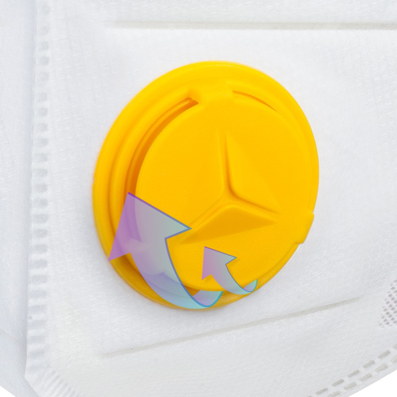 代爾塔104098帯閥KN95防塵口罩圖片1