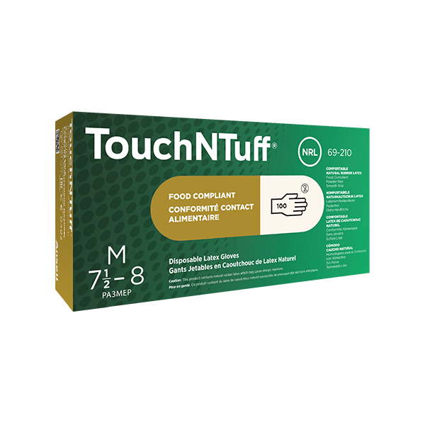 Ansell安思爾69-210TouchNTuff膠乳手套圖片1