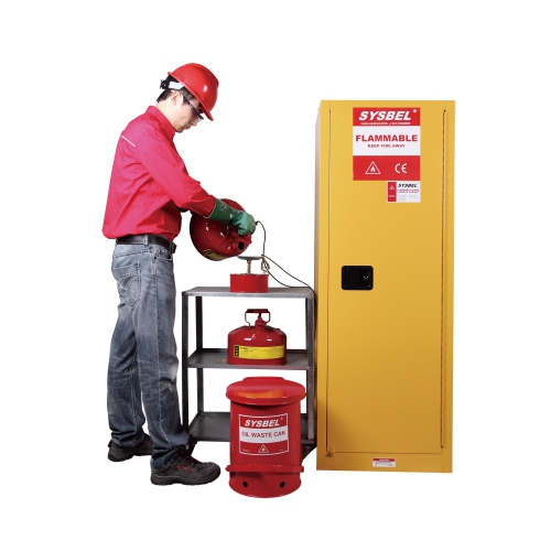 西斯貝爾SCAN001R紅色安全存儲(chǔ)罐圖片1