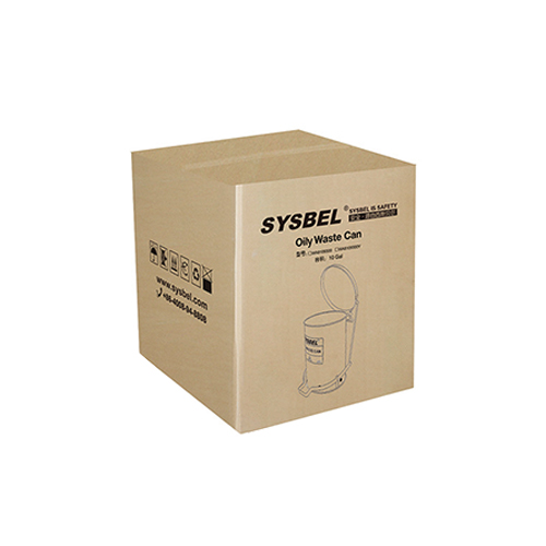 西斯貝爾WA8109700Y黃色防火垃圾桶圖片3