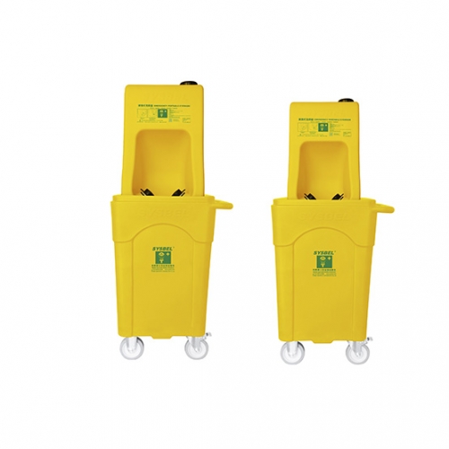 西斯貝爾WG005便攜式洗眼器移動(dòng)推車圖片1