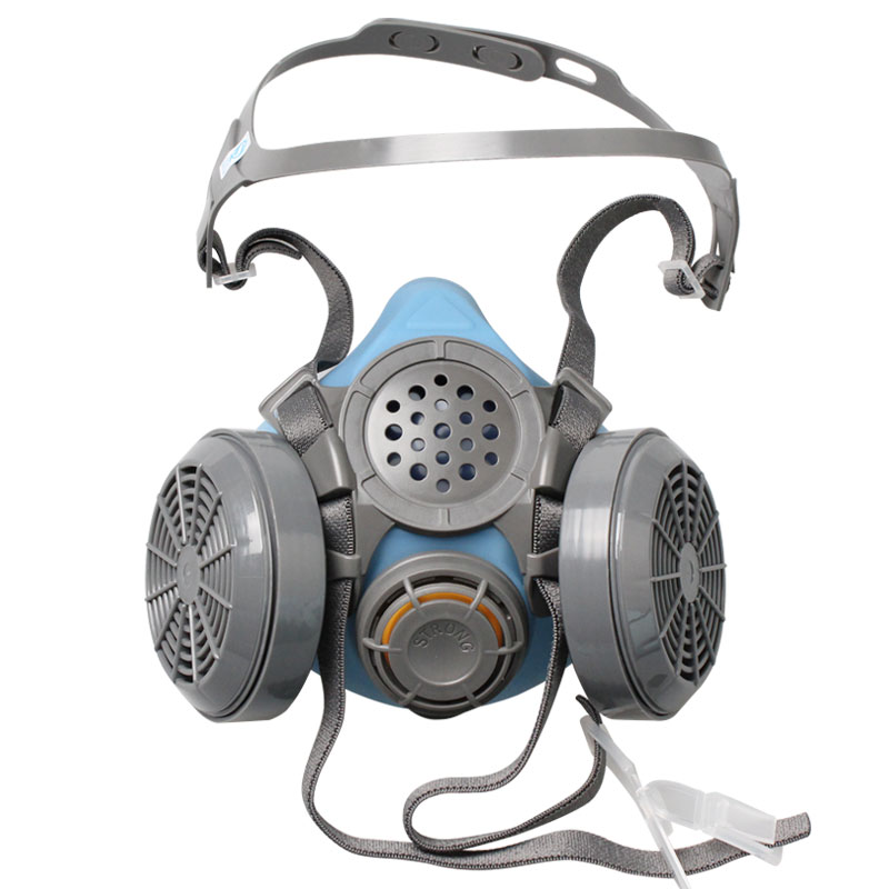 思創ST-M50G-1A硅膠雙罐防塵面具圖片4