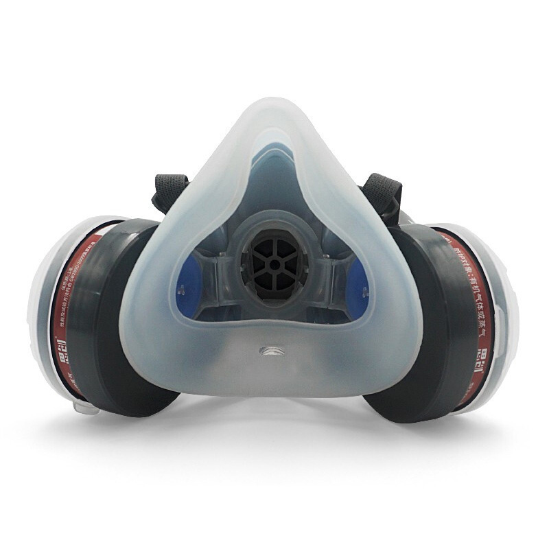 思創(chuàng)ST-M40-1B硅膠雙罐防毒面具圖片3