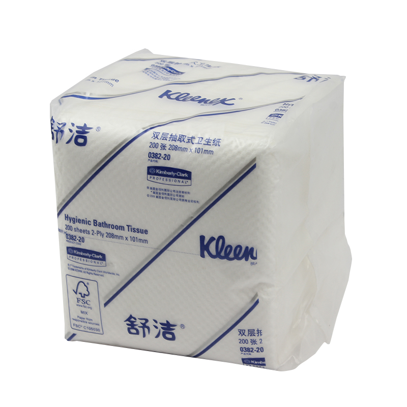 金佰利0382-20舒潔雙層抽取式衛(wèi)生紙圖片3