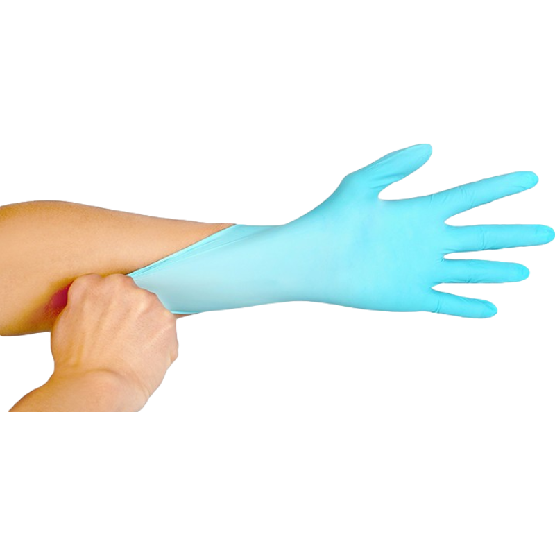 金佰利G10 57371-S一次性藍色丁腈手套圖片2