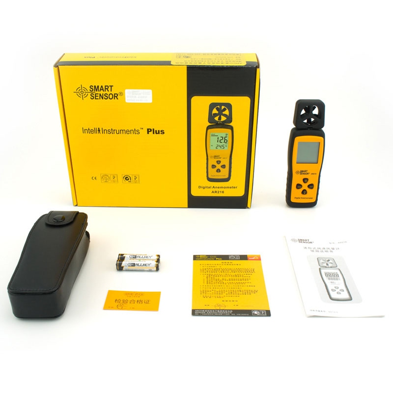 希瑪AR216手持式風(fēng)速風(fēng)量計(jì)圖片2
