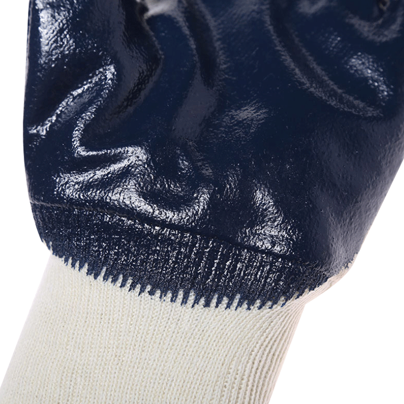 星宇N608羅口絨布丁腈半浸勞保手套圖片4 星宇N608羅口絨布丁腈半浸勞保手套圖片4