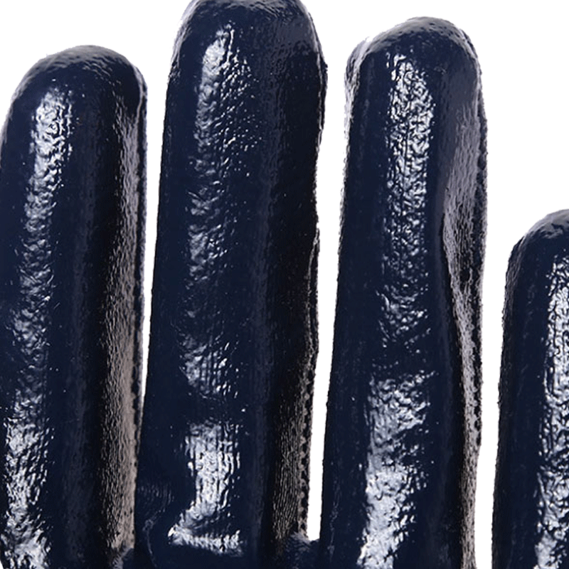 星宇N608羅口絨布丁腈半浸勞保手套圖片3 星宇N608羅口絨布丁腈半浸勞保手套圖片3