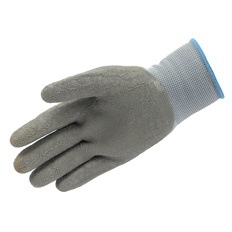 星宇L518滌綸乳膠皺紋半掛勞保手套圖片1 星宇L518滌綸乳膠皺紋半掛勞保手套圖片1