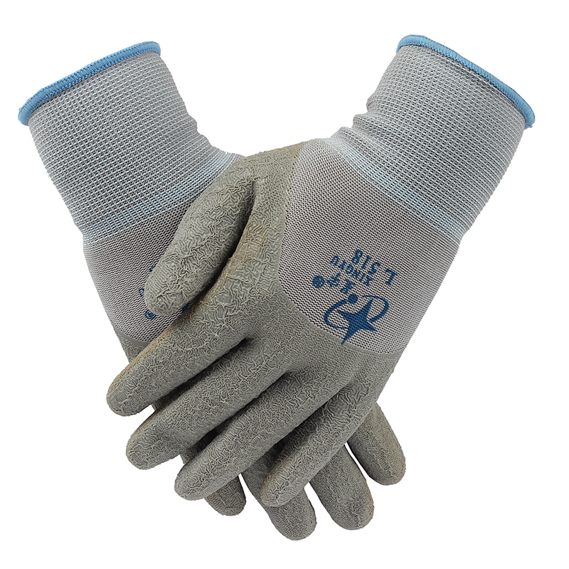 星宇L518滌綸乳膠皺紋半掛勞保手套圖片2 星宇L518滌綸乳膠皺紋半掛勞保手套圖片2