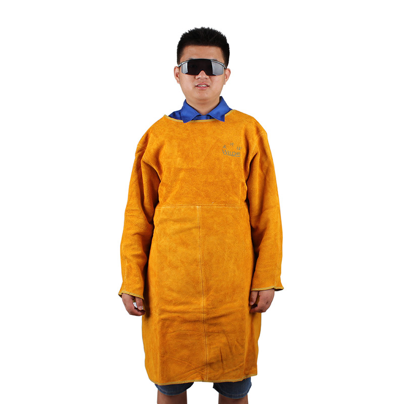 威特仕44-1847皮帶袖防火阻燃圍裙圖片1 威特仕44-1847皮帶袖防火阻燃圍裙圖片1