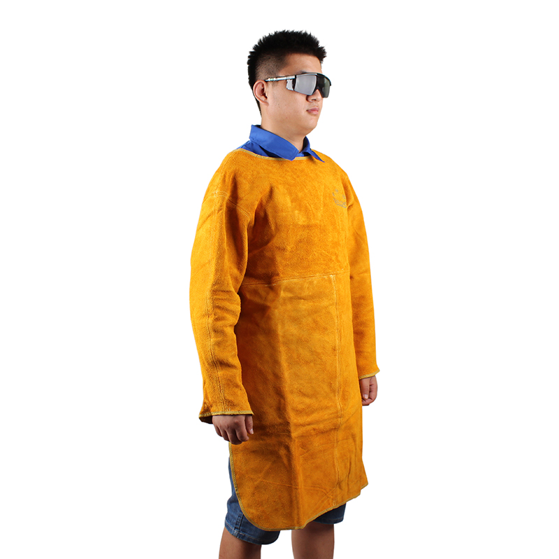 威特仕44-1847皮帶袖防火阻燃圍裙圖片2 威特仕44-1847皮帶袖防火阻燃圍裙圖片2