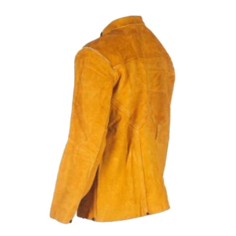 威特仕44-2130金黃色皮上身阻燃焊服圖片1