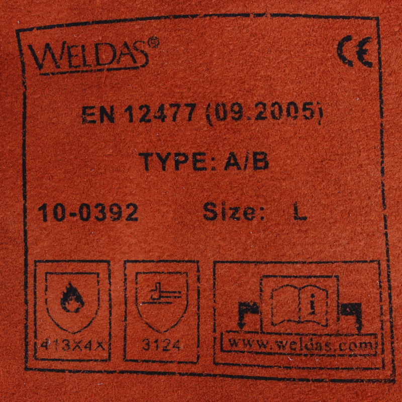 威特仕10-0392-M直拇指款焊工手套圖片3