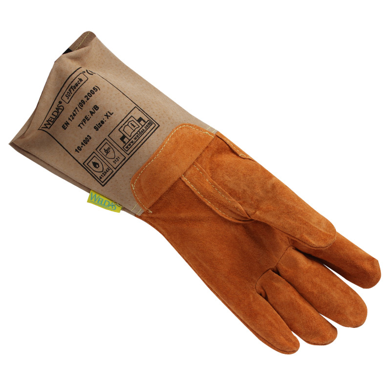 威特仕10-1003-M絨面豬青皮款焊工手套圖片1