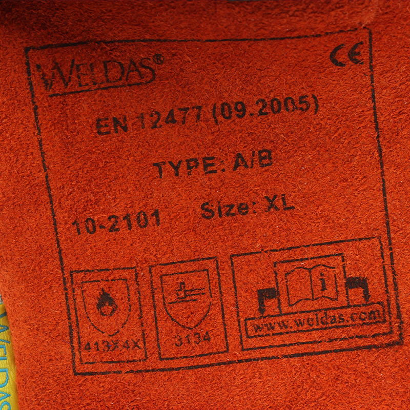 威特仕10-2101斜拇指焊工手套牛皮電焊手套圖片3 威特仕10-2101斜拇指焊工手套牛皮電焊手套圖片3