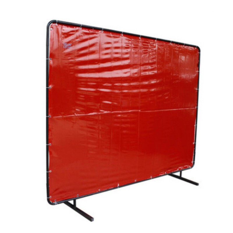 威特仕55-6468熔巖盾橘紅色焊接防護屏圖片1