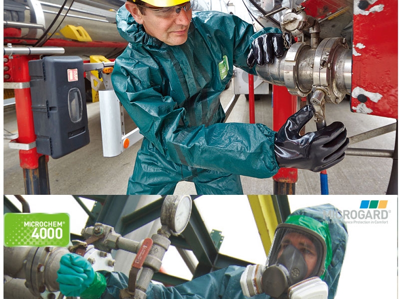 微護佳MC4000 GR40-T-99-111-03綠色雙袖連體防護服圖片4 微護佳MC4000 GR40-T-99-111-03綠色雙袖連體防護服圖片4