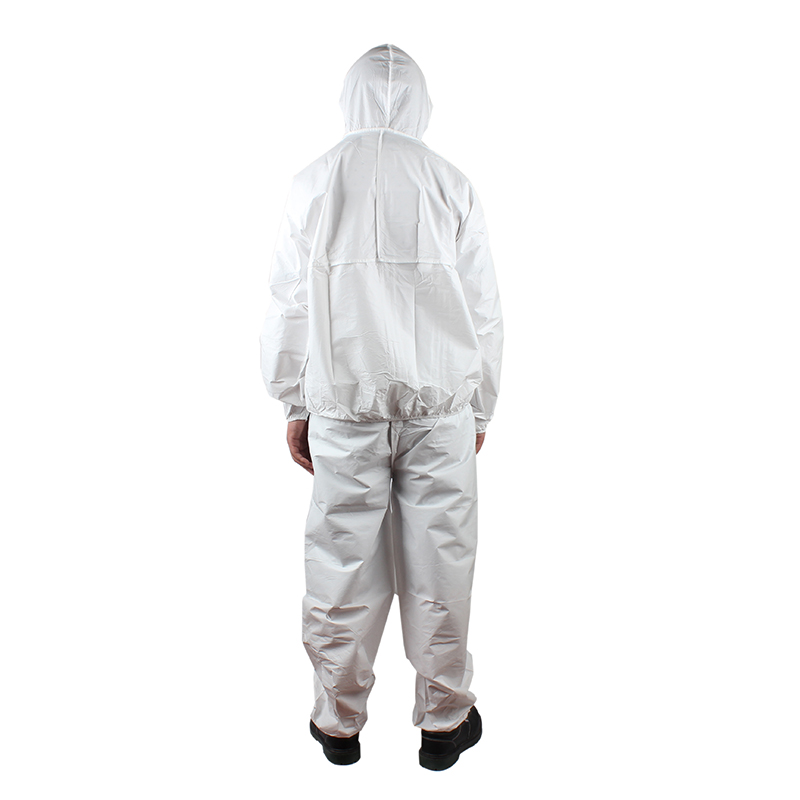 微護佳MG2000WH20-B-99-219-02白色分體防護服 圖片3