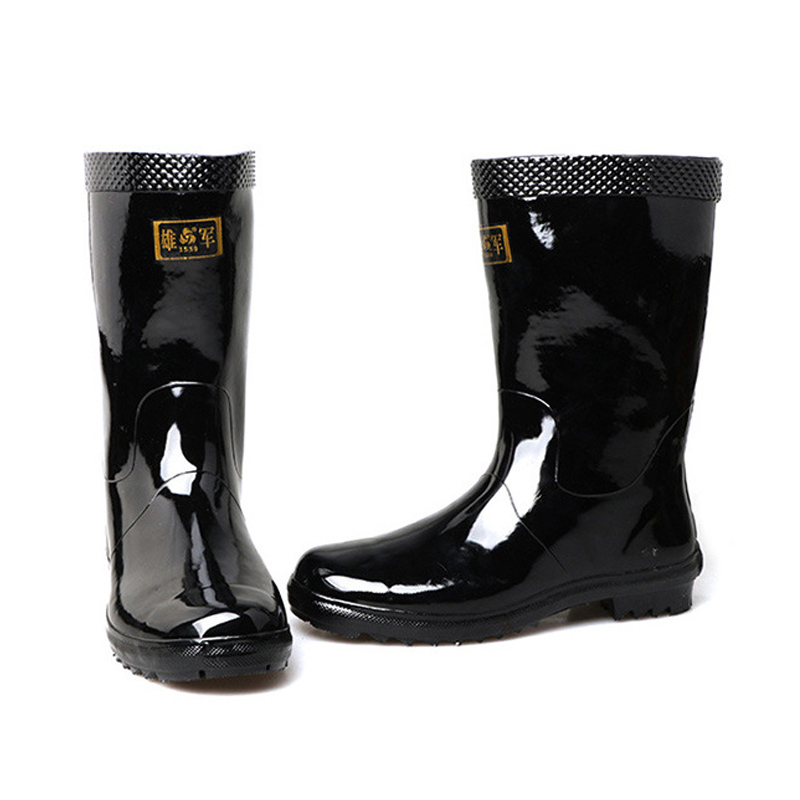 3539中筒橡膠雨靴圖片1