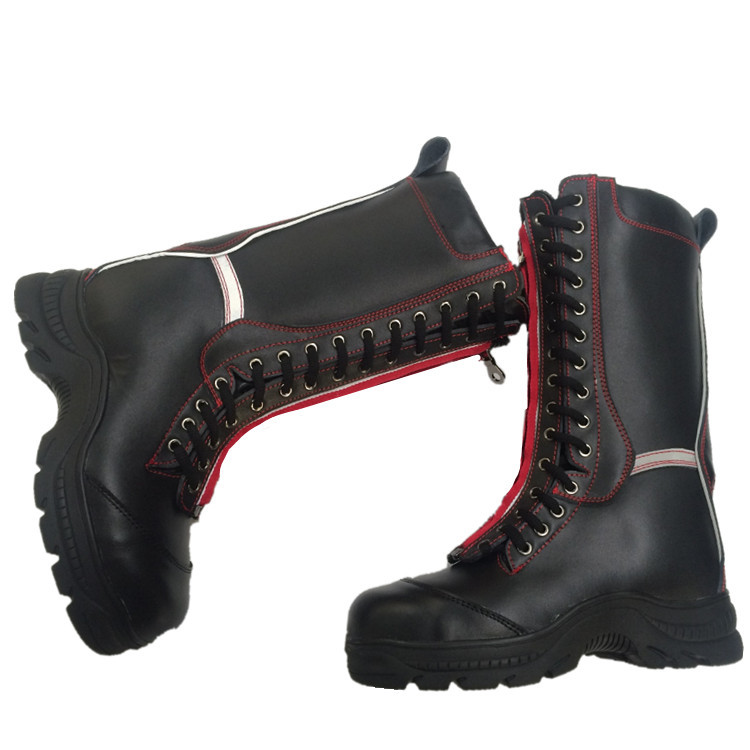 尊獅消防高幫救援安全靴圖片1