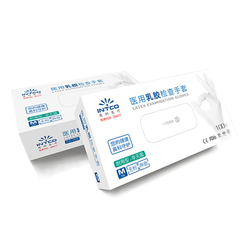 英科LGBCM1006淡黃色乳膠醫用手套圖片4 英科LGBCM1006淡黃色乳膠醫用手套圖片4