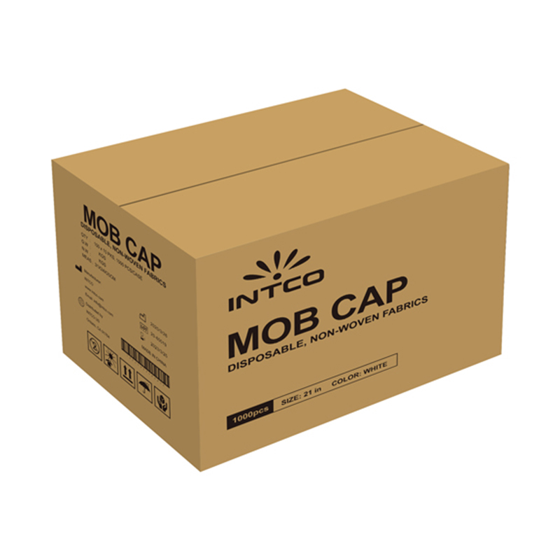 英科MC101001藍色一次性無紡布條形帽圖片2 英科MC101001藍色一次性無紡布條形帽圖片2