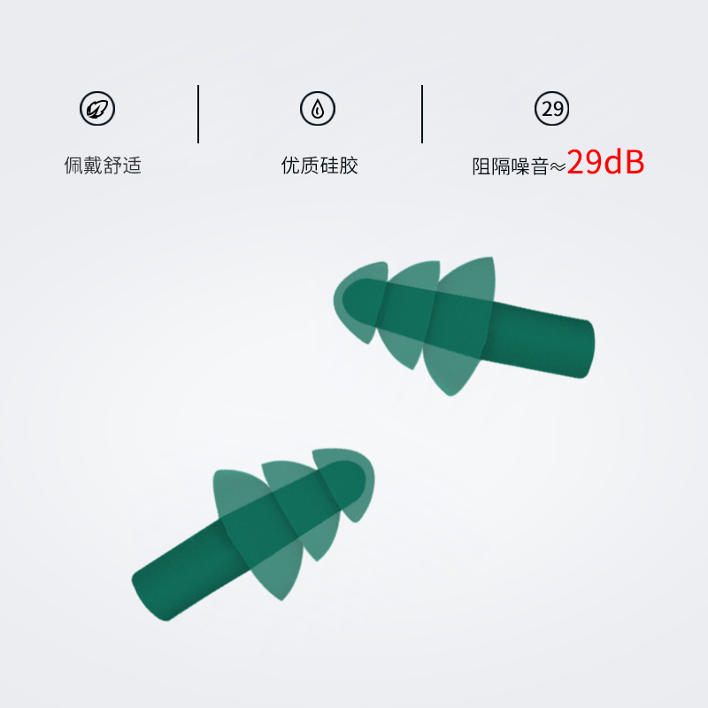 保為康6633硅膠舒適型降噪音耳塞圖片3 保為康6633硅膠舒適型降噪音耳塞圖片3