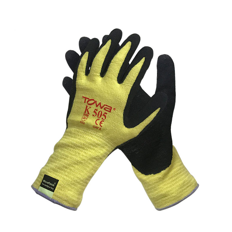 TOWA K-505丁腈涂掌耐磨防割手套圖片2