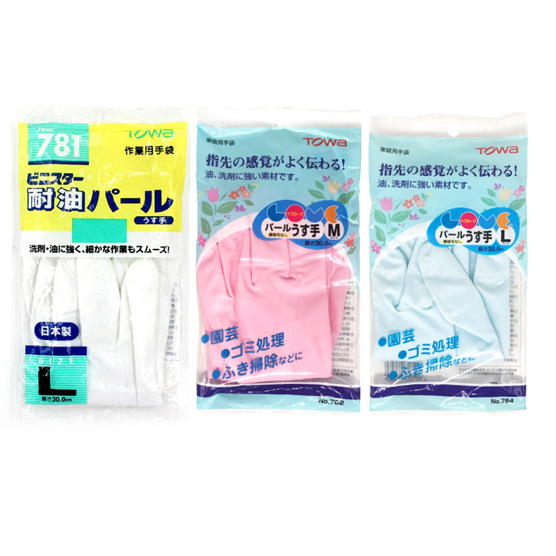 TOWA 761白色耐油PVC手套圖片2 TOWA 761白色耐油PVC手套圖片2