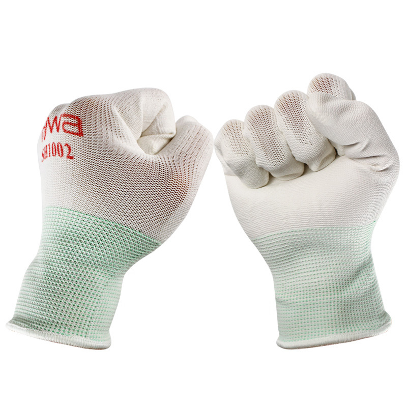 TOWA SH-1002防塵PU涂掌勞保手套圖片1