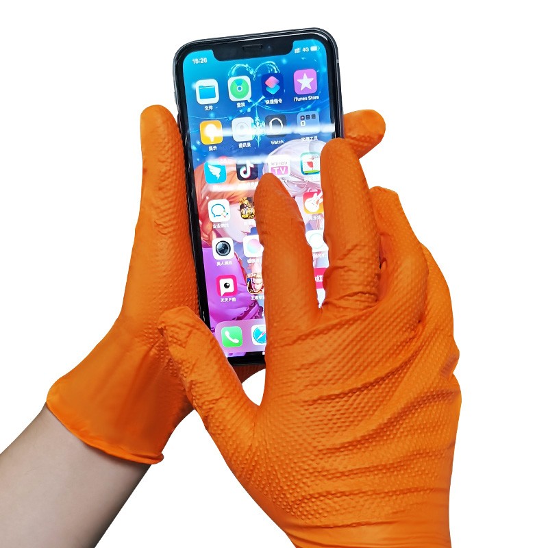 愛馬斯GWON44100防水防滑一次性丁腈手套圖片2