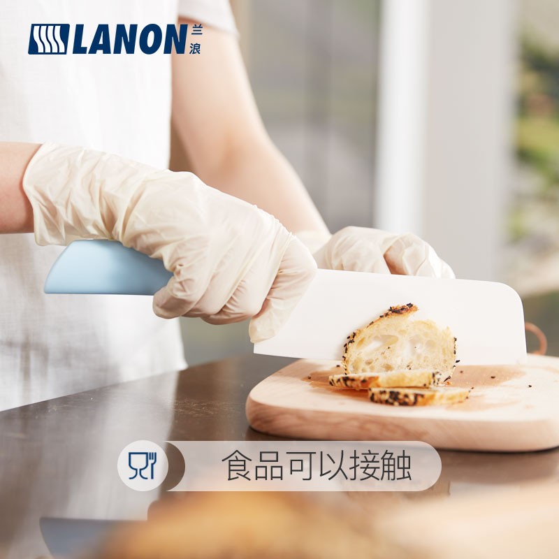 LANON蘭浪UN211加厚一次性乳膠手套圖片1