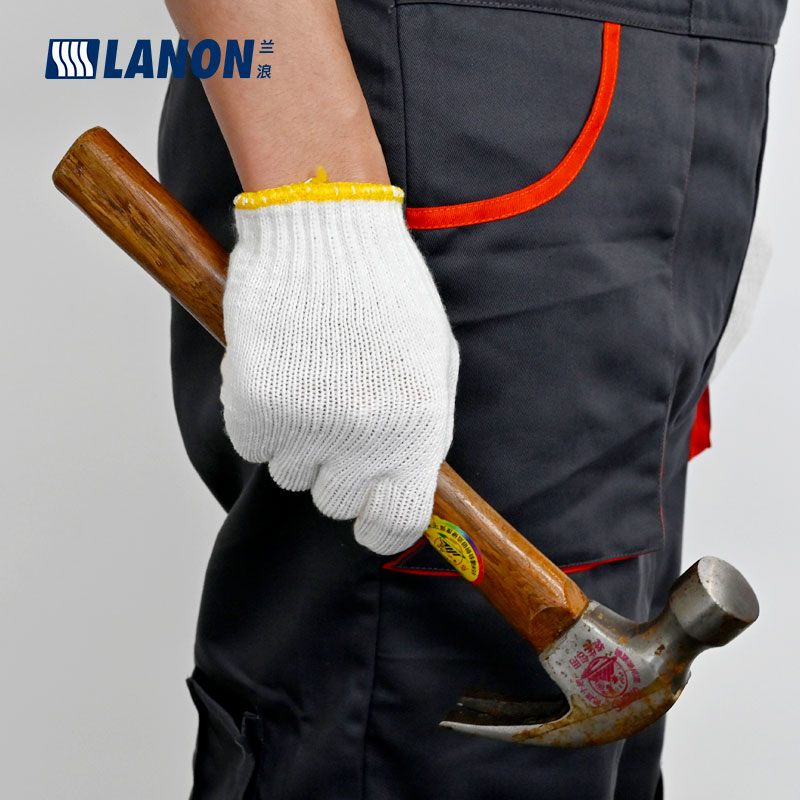 LANON蘭浪H602耐磨棉線勞保手套圖片4 LANON蘭浪H602耐磨棉線勞保手套圖片4
