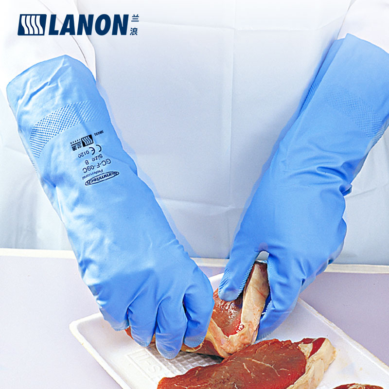 LANON蘭浪SR031食品級耐酸堿丁腈手套圖片1 LANON蘭浪SR031食品級耐酸堿丁腈手套圖片1